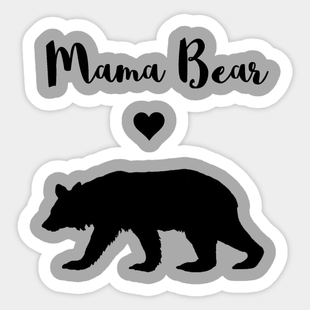 Mama Bear Sticker by BeverlyHoltzem